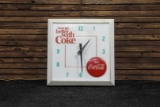 Circa Early 1960s Coca-Cola Lighted Clock