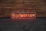 Circa 1980s Budweiser Neon Sign