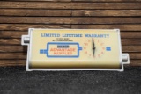 Circa 1980s Walker Advantage Muffler Lighted Clock