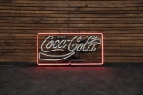 1980s Enjoy Coca-Cola Neon Sign