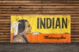 Indian Motorcycle Painted Sign