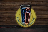 1980s Vintage Pepsi-Certified Quality Neon Sign