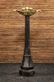 Bronze Aladdin's Lamp Post and Light