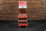 1960s Coca-Cola Refreshment Center Cart with Wood Crates