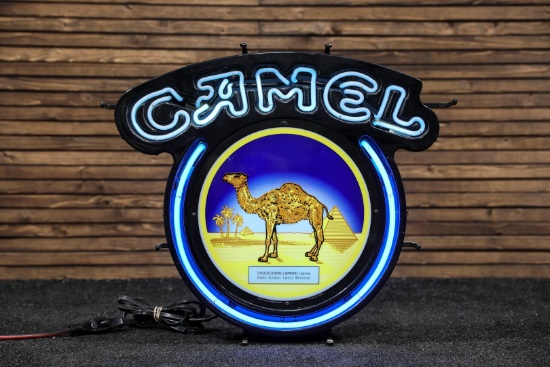 Circa 1994 Camel Cigarettes Neon Sign