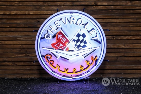 Chevrolet Corvette Neon Sign - New