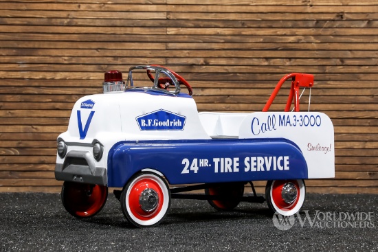 1950s B. F. Goodrich/GMC Tow Truck Pedal Car by AMF