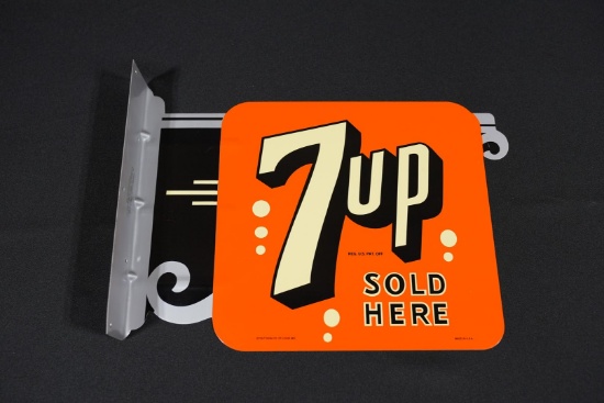 7-Up DSP Flange Sign - Reissue by Stout