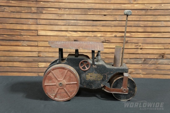 Original Keystone "Ride-Em" Steam Roller Pressed Steel Toy