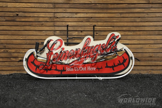Leinenkugel's Beer Canoe Neon Sign