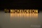 Large Nickelodeon Lighted Theatre Sign