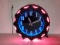 Original Vintage Aztec Neon Clock