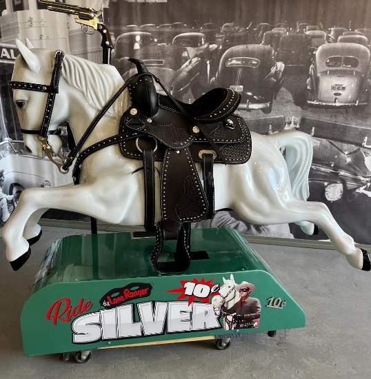 The Lone Ranger Silver Kiddie Ride