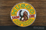 Musgo Gasoline Double-Sided Replica Sign
