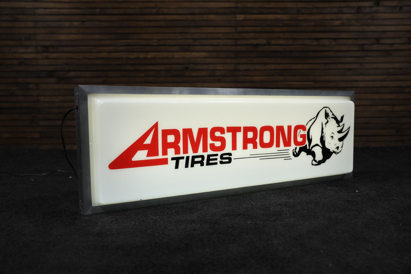 Armstrong Tires Double-Sided Lighted Sign | Proxibid