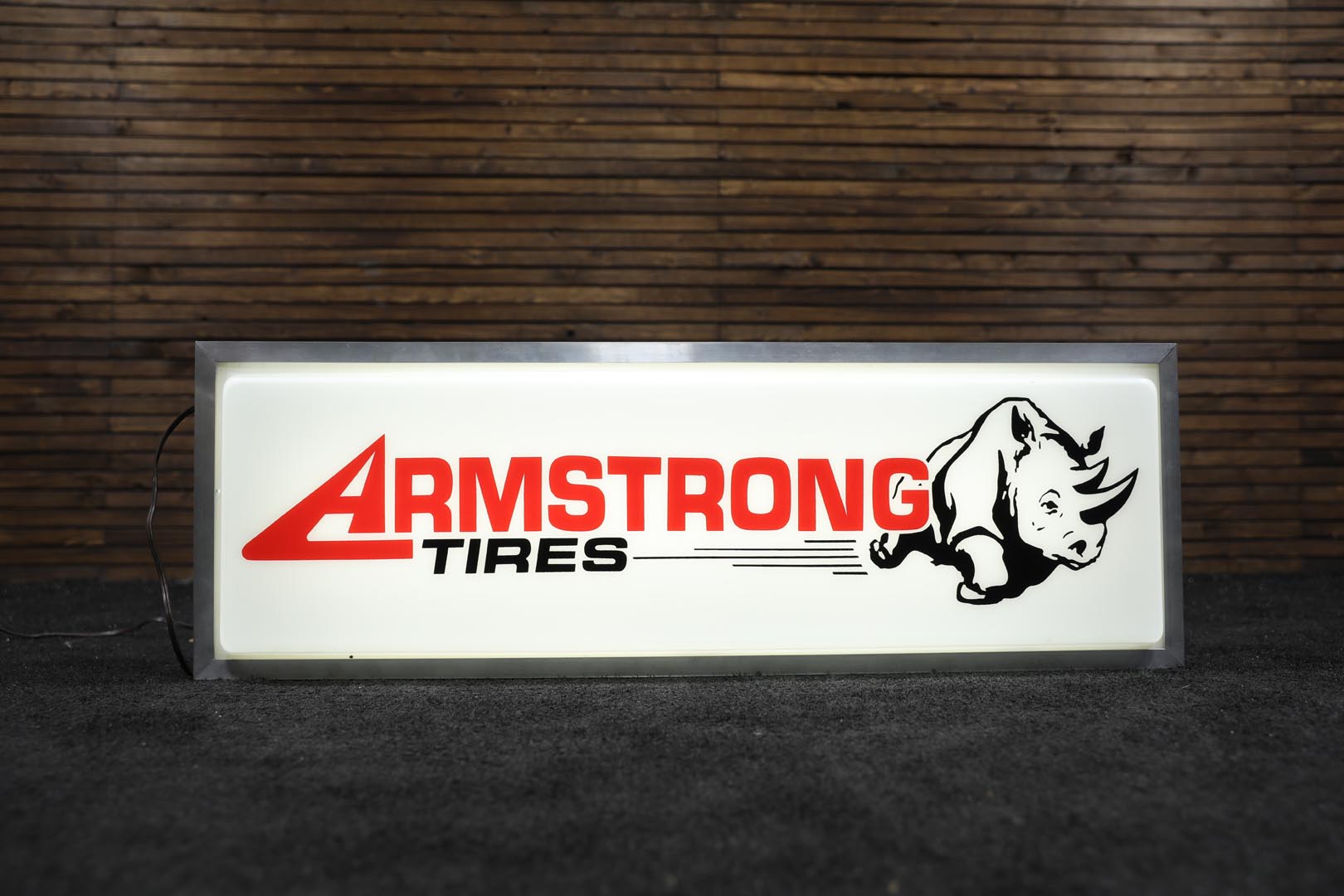 Armstrong Tires Double-Sided Lighted Sign | Proxibid