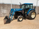 New Holland TS110 Tractor W/ Loader