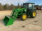 John Deere 5075E Tractor w/ JD 520M Loader