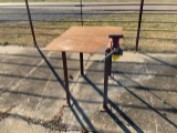 Shop Table W/ Vise