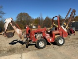 Ditch Witch 5110 trencher with backhoe