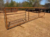 (1) 24 Foot Free Standing Panel W/ Gate