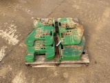 Pallet of (14) JD Suitcase Weights