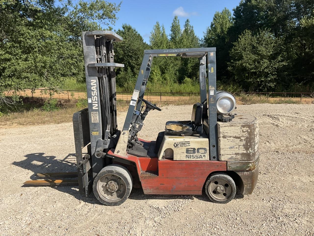 Nissan 80 Forklift | Proxibid