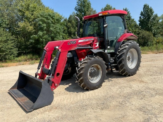 2013 Case IH Maxxum 110 Tractor W/Case L745 Loader