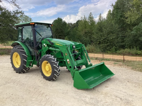 John Deere 5085E Tractor W/ JD 520M Loader