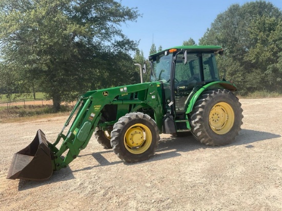 John Deere 5115M Tractor W/ John Deere H260 Loader