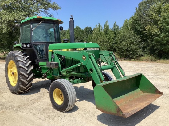 John Deere 4250 Tractor W/ JD 148 Loader