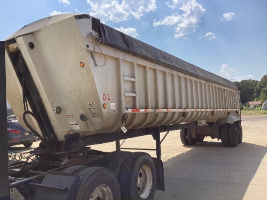 1991 Fruehauf 39' Aluminum Dump Trailer