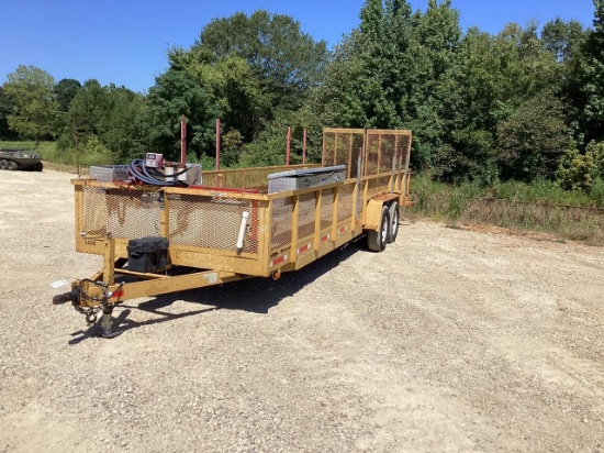 Texas Trailers Mesh Side 26' Trailer
