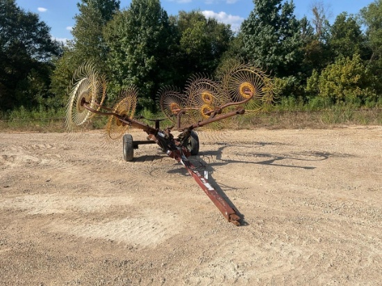 8 Wheel Hay Rake