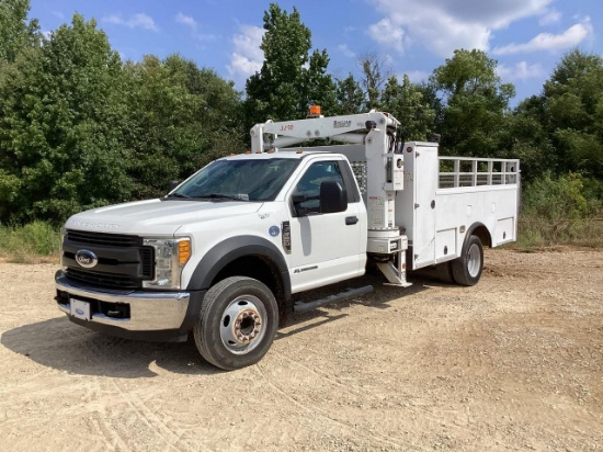 2017 Ford F-550 Boom Truck