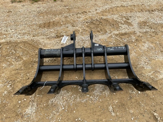 LandHero Excavator Rake