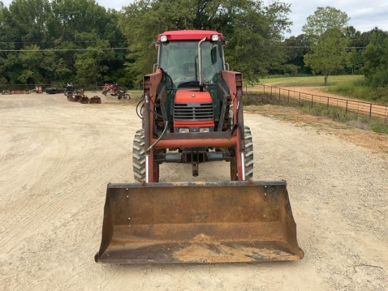 Kubota M6800 Tractor W/ Woods 2840QT Loader