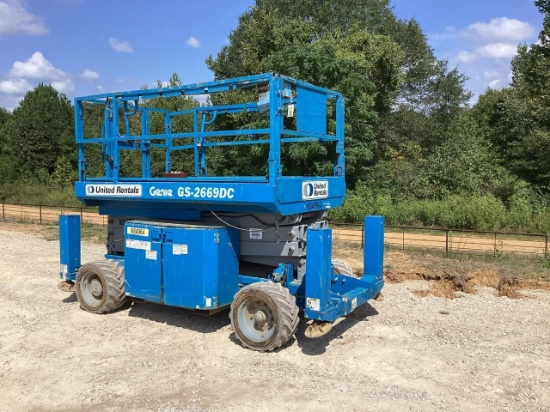 Genie Rough Terrain Scissor Lift