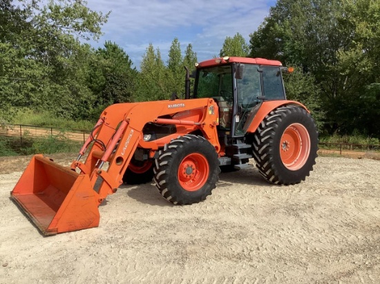 Kubota M126X Tractor W/ Kubota LA2253 Loader
