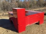 Red Service Bed