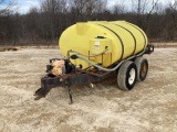1000 Gallon Tandem Axle Water Wagon