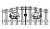 Greatbear 20 ft Bi-Parting Wrought Iron Gate