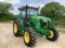 2023 John Deere 6120E Tractor MFWD Loader Ready
