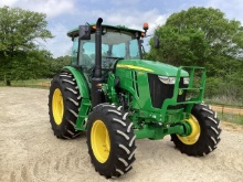 2023 John Deere 6120E Tractor MFWD Loader Ready