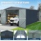 13x20 Unused Single Metal Garage Shed