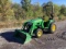 John Deere 3032E Tractor W/ JD 300E Loader