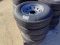 (4) Trailquest 235/80R16 Tires and Rims
