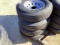 (4) Trailquest 235/80R16 Tires and Rims