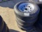 (4) Trailquest 205/75R15 Tires and Rims