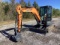 2023 Develon DX35Z Mini Excavator